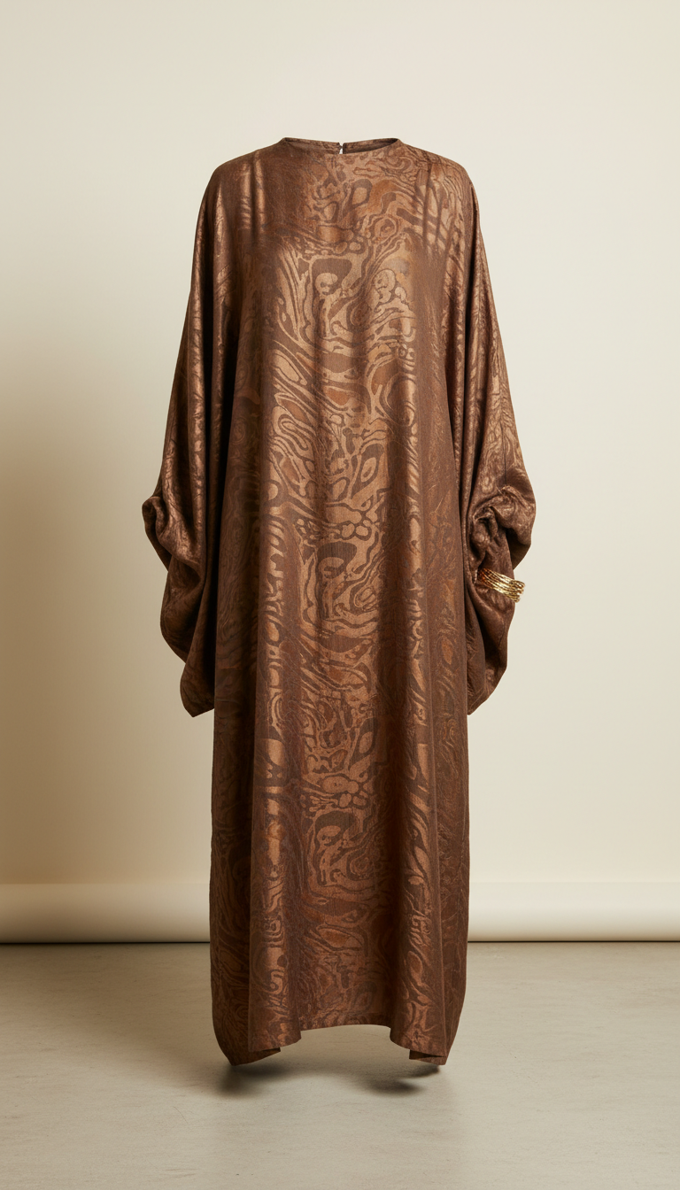 Antique Bronze Fusion Tunic Dress